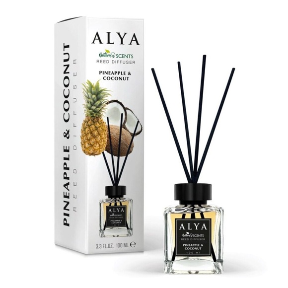Alya Pineapple & Coconut Reed Diffuser - Picture 3 of 5